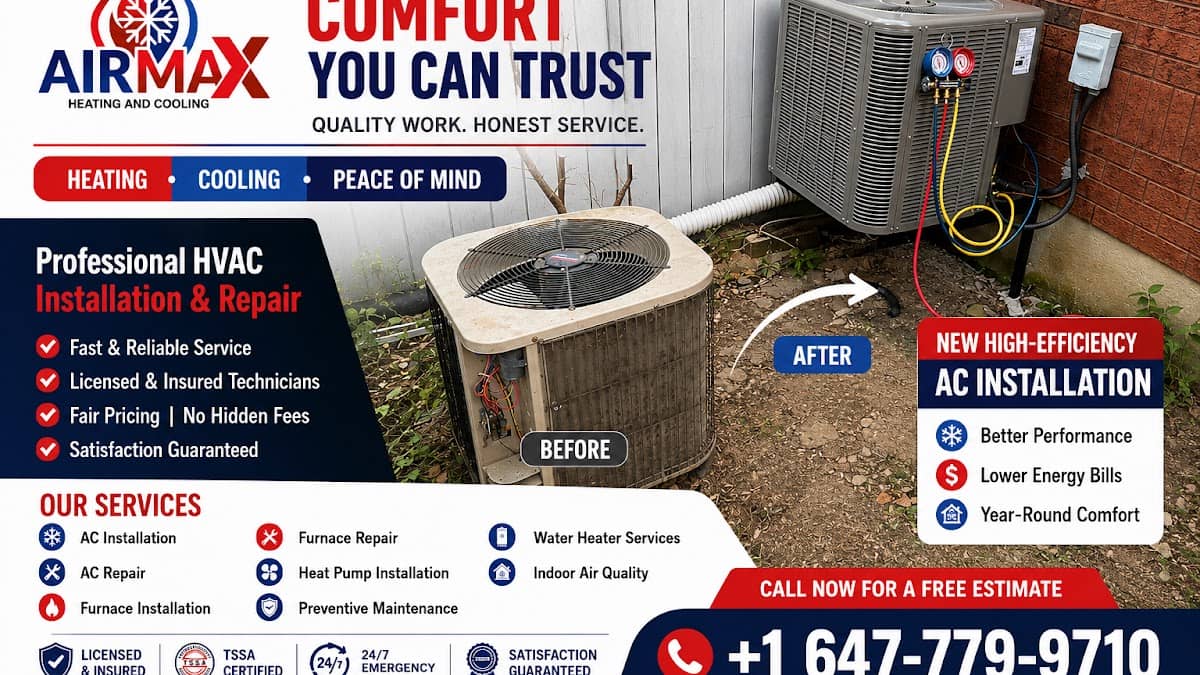Photo listed on the Google Business Profile for Airmax Heating and Cooling