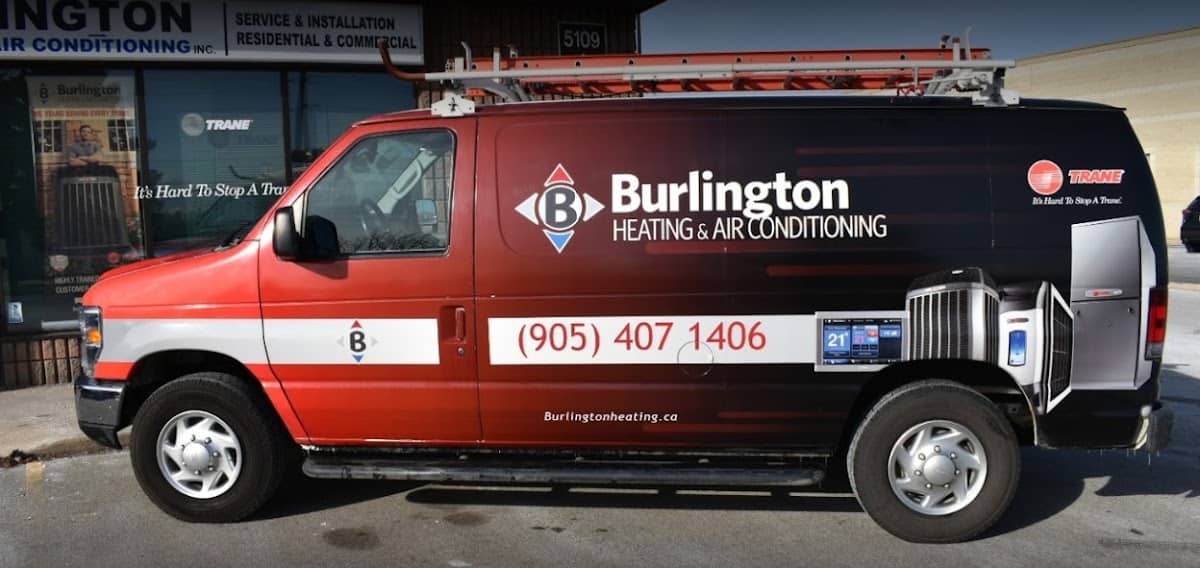 Premises or work of Burlington Heating & Air Conditioning Inc.
