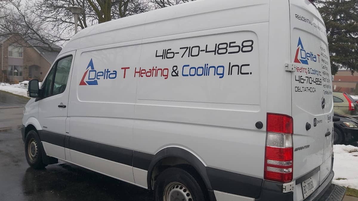 Premises or work of Delta T Heating & Cooling Inc.