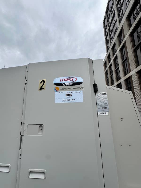 Premises or work of ONAS Heating & Cooling Corp. O/A Ontario Air Services