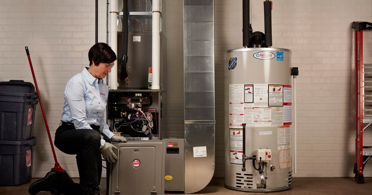 Premises or work of Reliance Heating, Air Conditioning & Plumbing